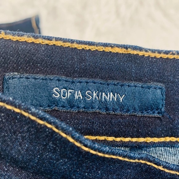 Lucky Brand Sofia Skinny Dark Blue Jeans Size 28 - Picture 10 of 10